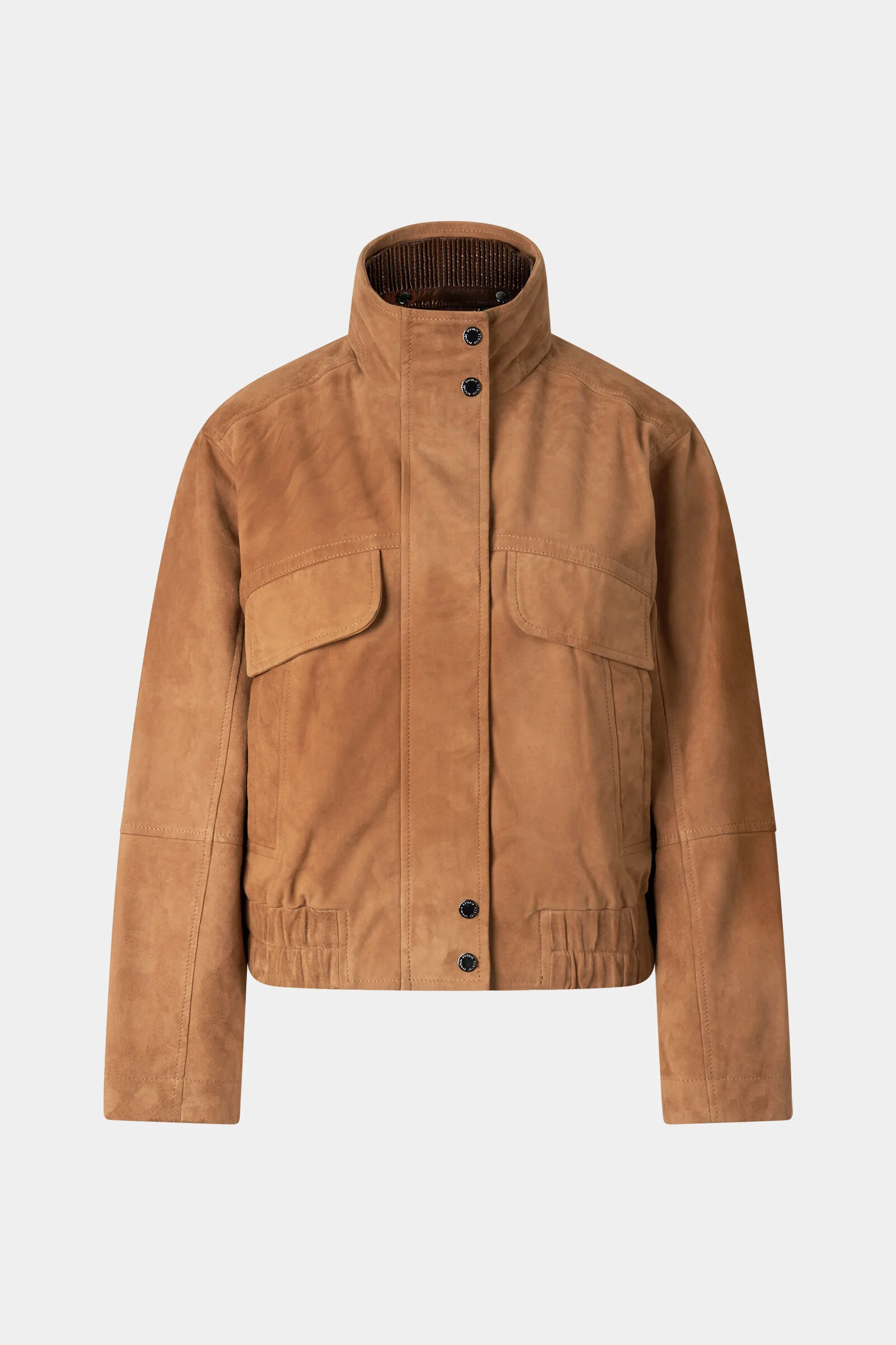 Anouk leather blouson in Cognac - 1