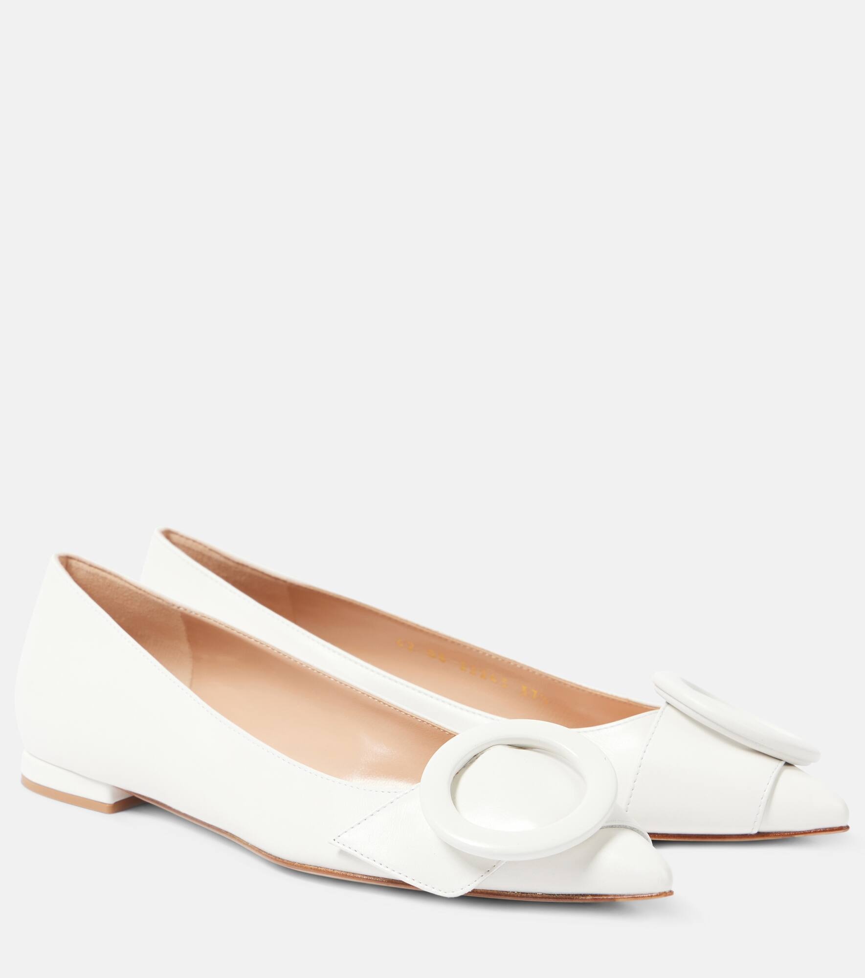 Venezia leather ballet flats - 1