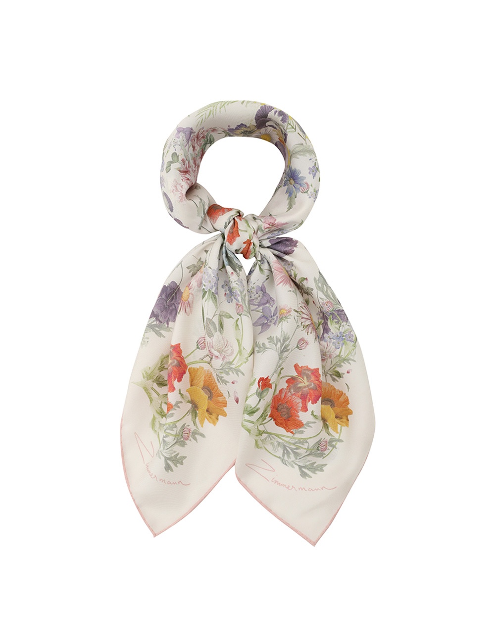 PRINTED SILK SQUARE 70 - 1