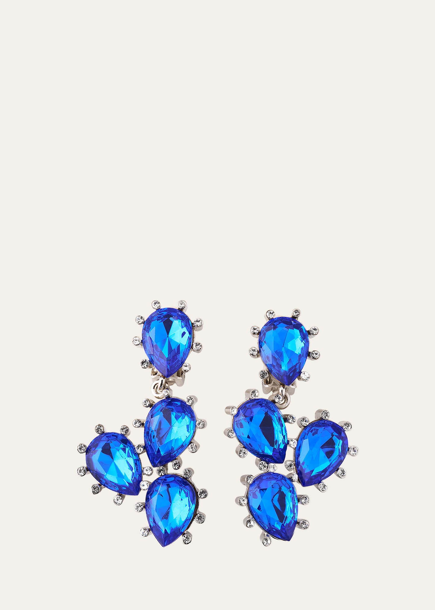 Crystal Cactus Earrings - 1