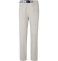 Webbing-Trimmed Wool-Blend Twill Trousers - 6