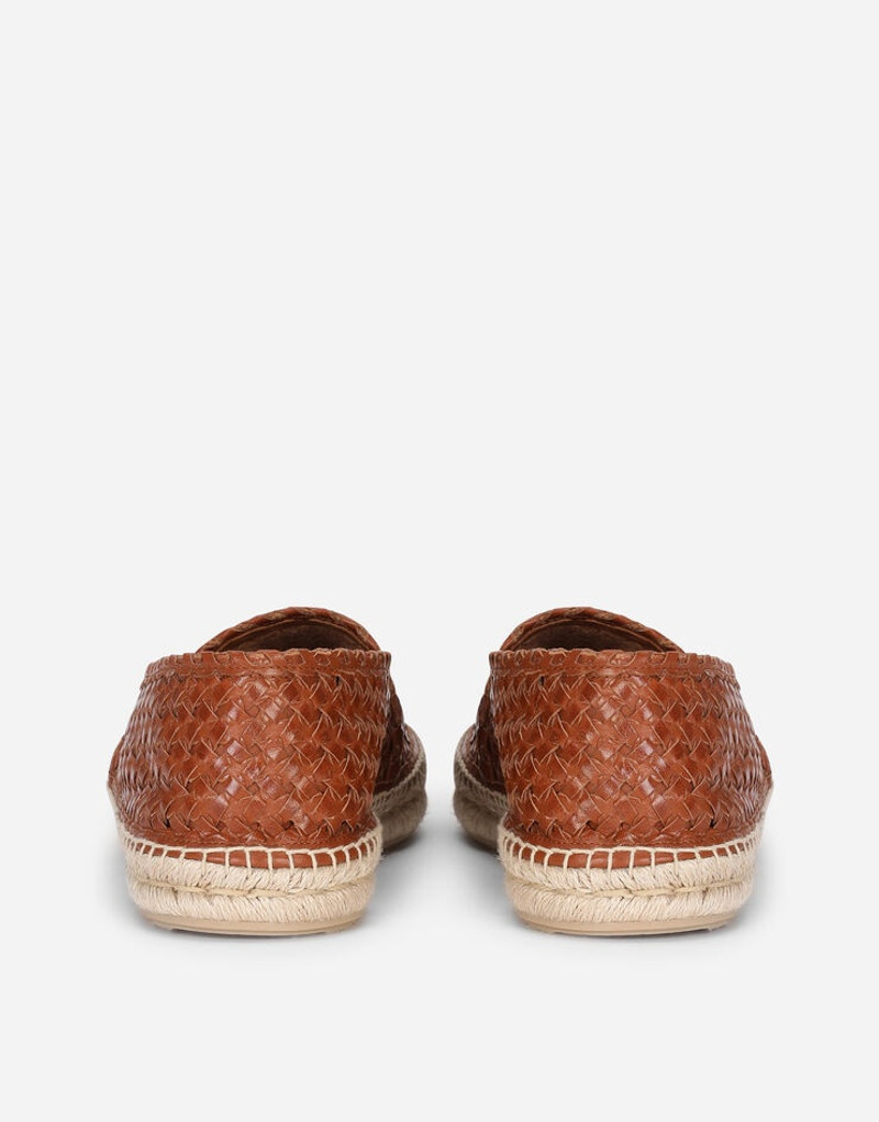 Dolce & Gabbana Woven goatskin espadrilles outlook