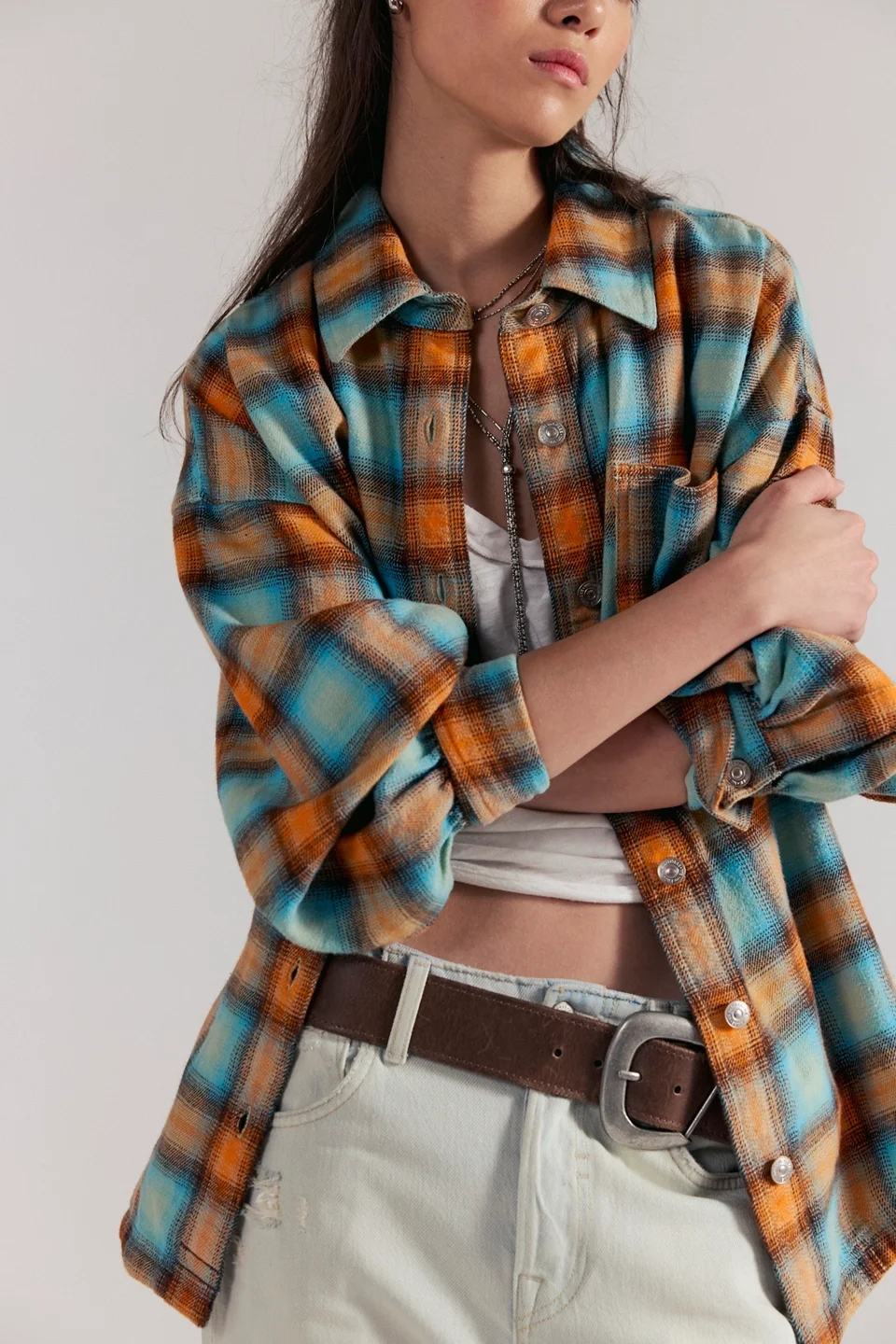 We The Free Ashley Plaid Shirt - 1