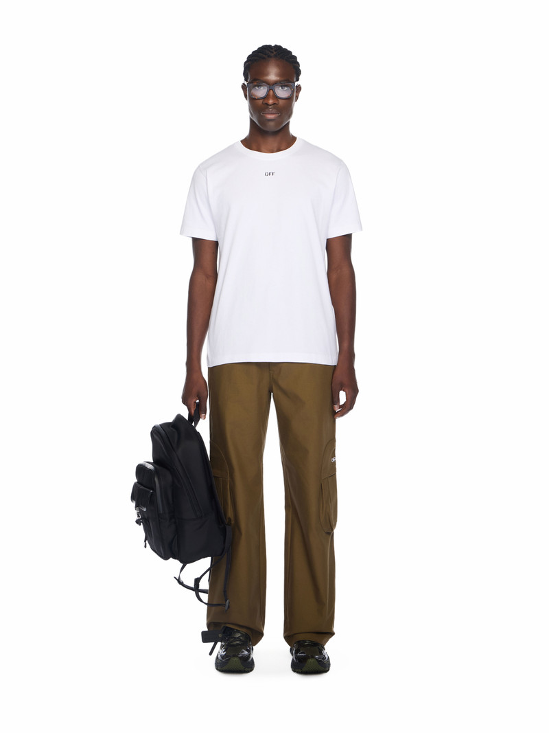 Off-White Newspaper Arrow Slim Logo Tee outlook