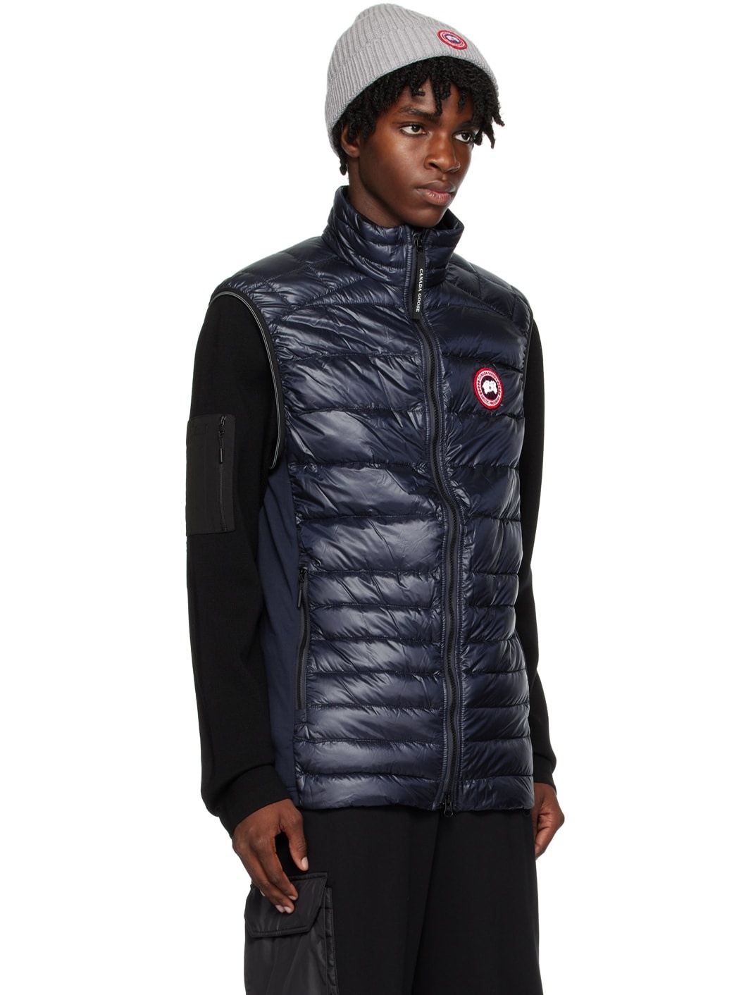 Navy HyBridge Lite Down Vest - 2
