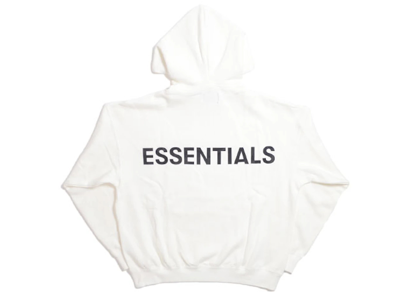 Fear of God Essentials 3M Logo Pullover Hoodie White - 1