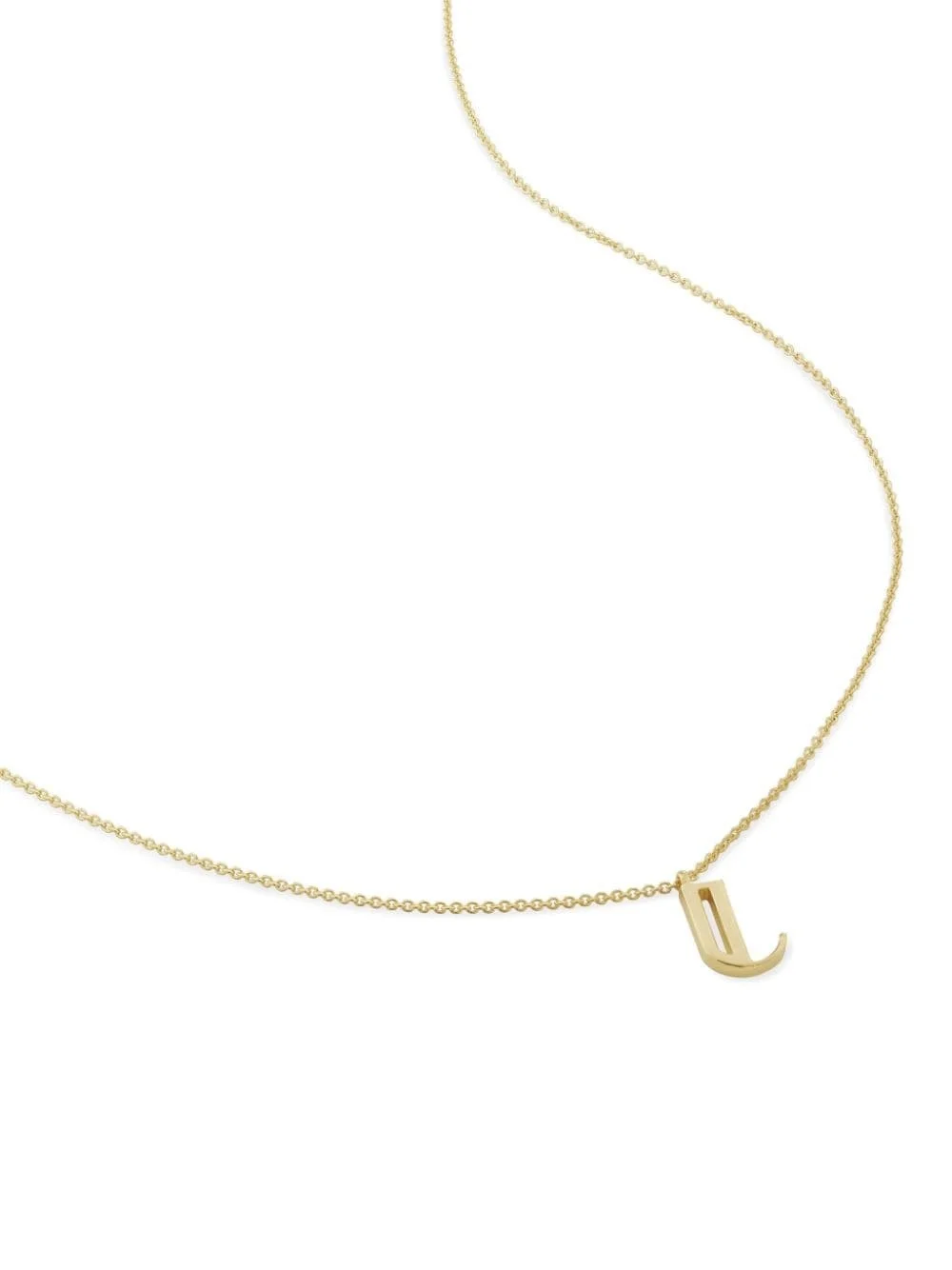 Alphabet J adjustable necklace - 1