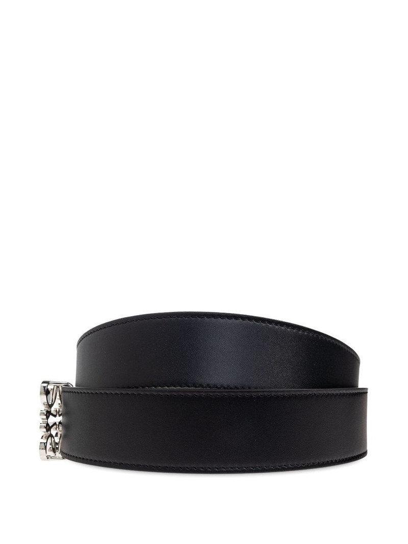 Loewe Anagram-buckle leather belt outlook
