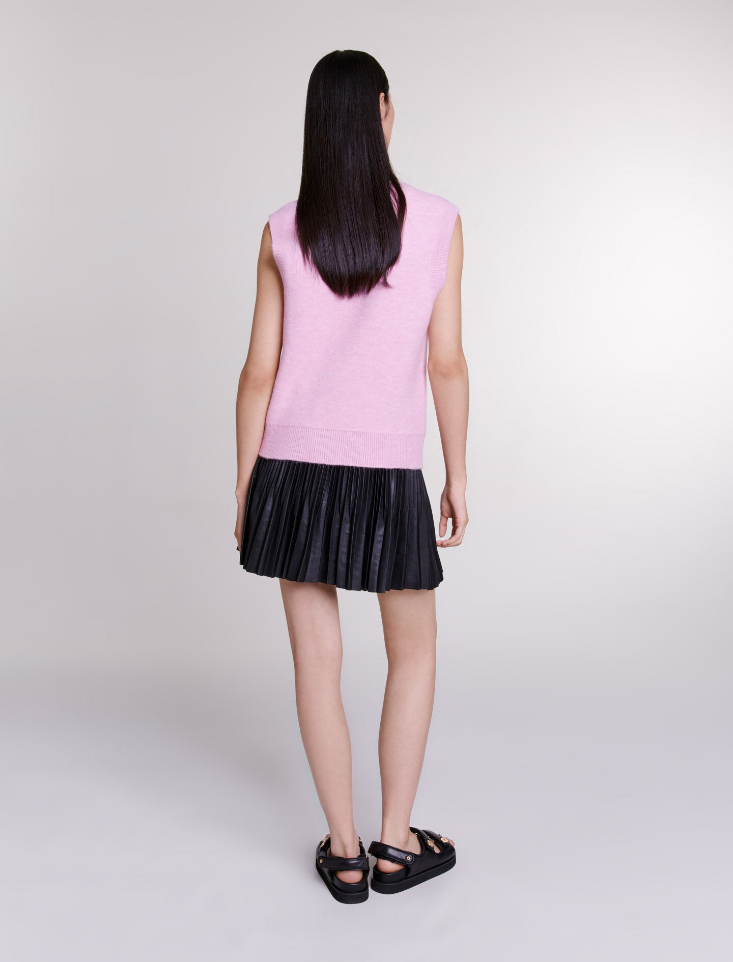 Sleeveless jumper - 5