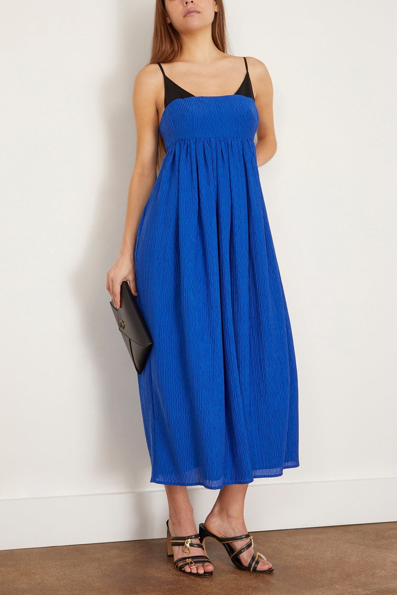 RACHEL COMEY Bellini Dress in Deep Sea outlook