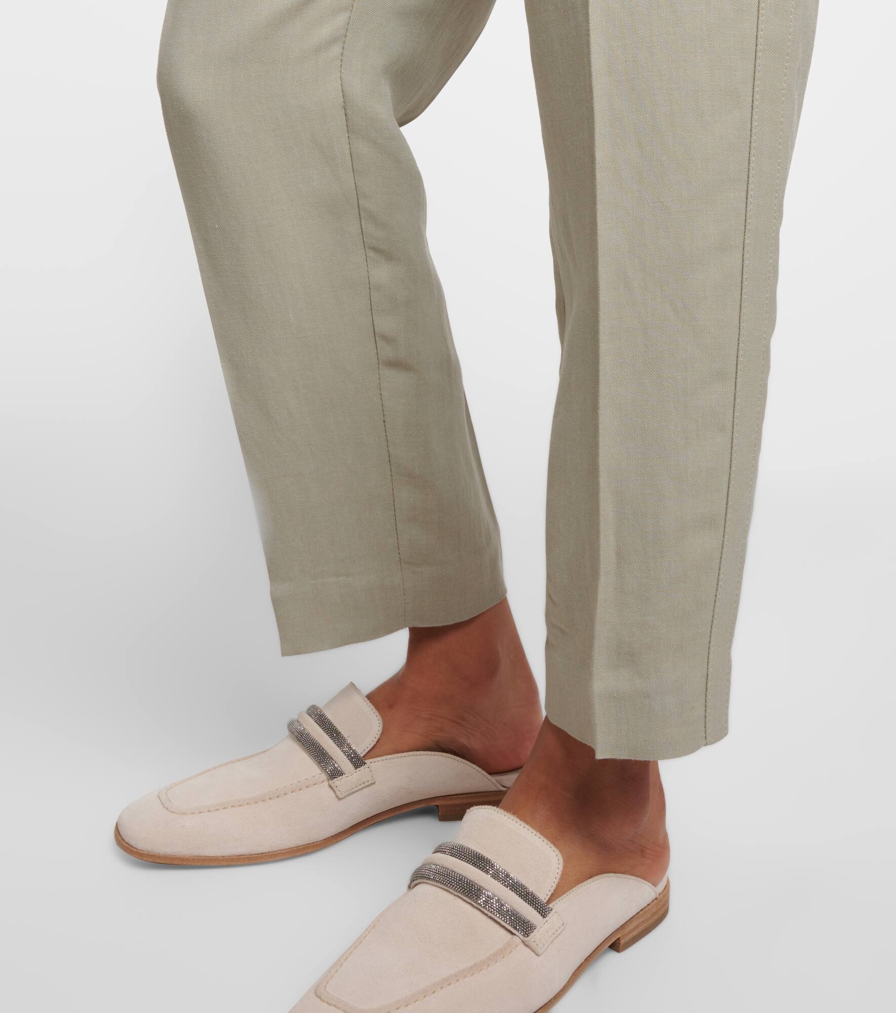 Twill tapered pants - 5