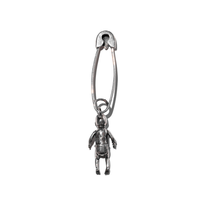 Enfants Riches Déprimés Crack Baby Safety Pin Earring outlook