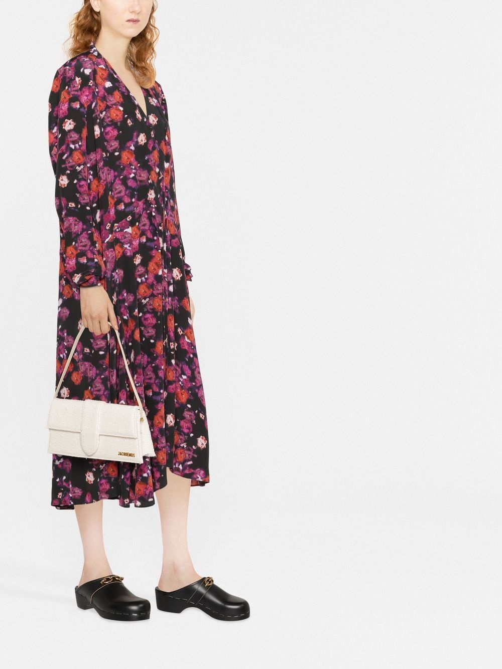floral-print dress - 4