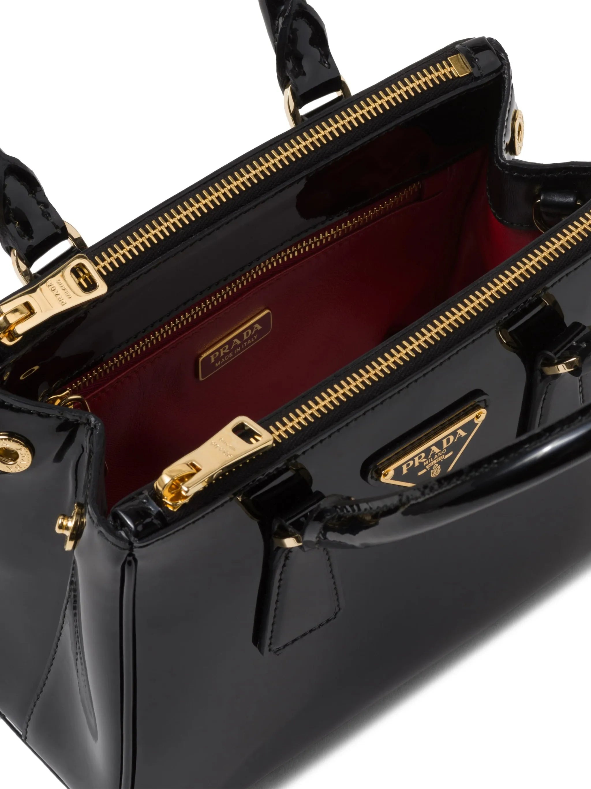Galleria Patent Leather Tote Bag - 4