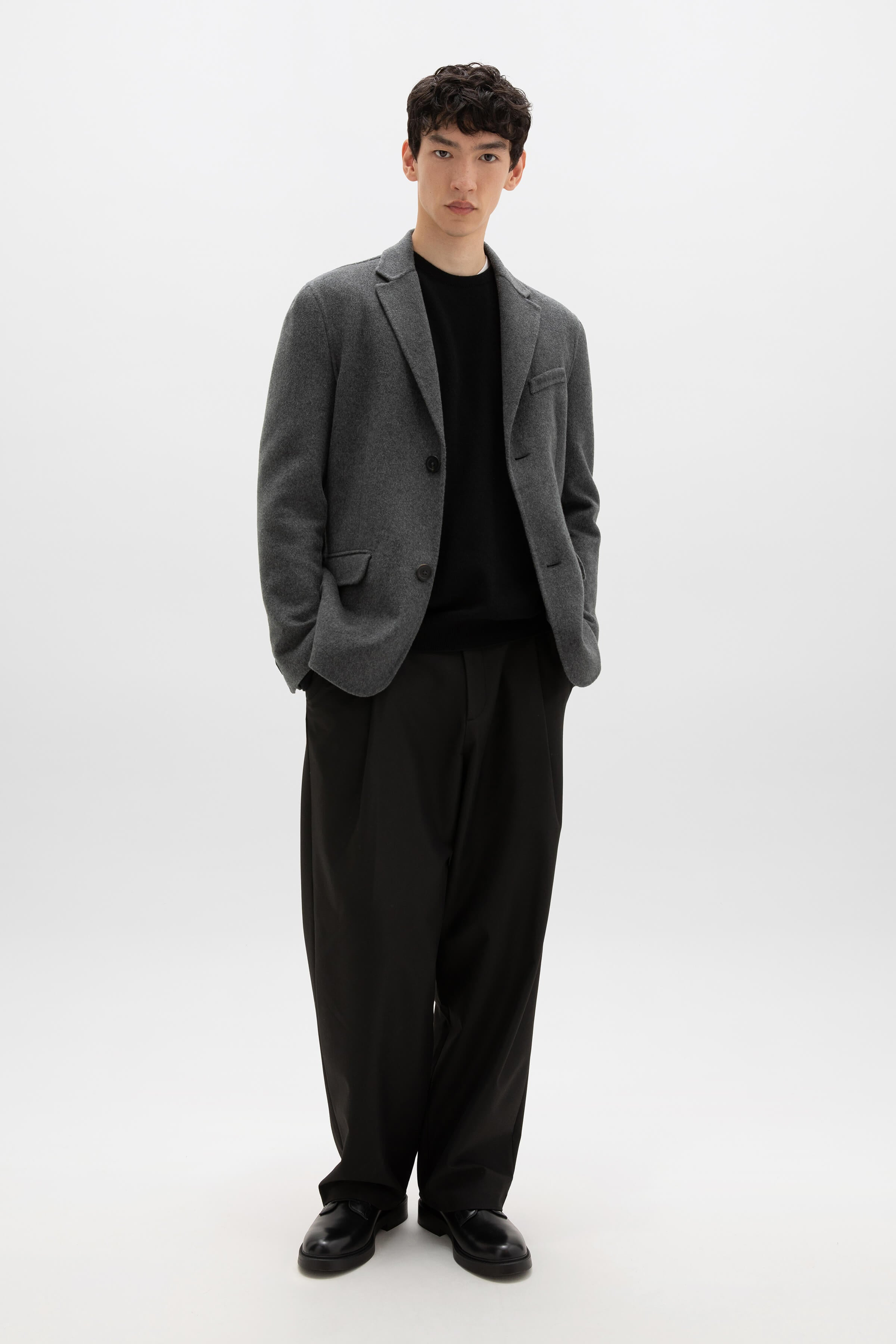 Double Face Cashmere Jacket - 4