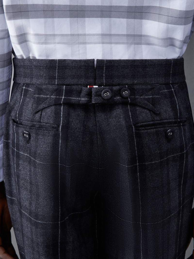 Tartan Flannel Classic Backstrap Trouser 4