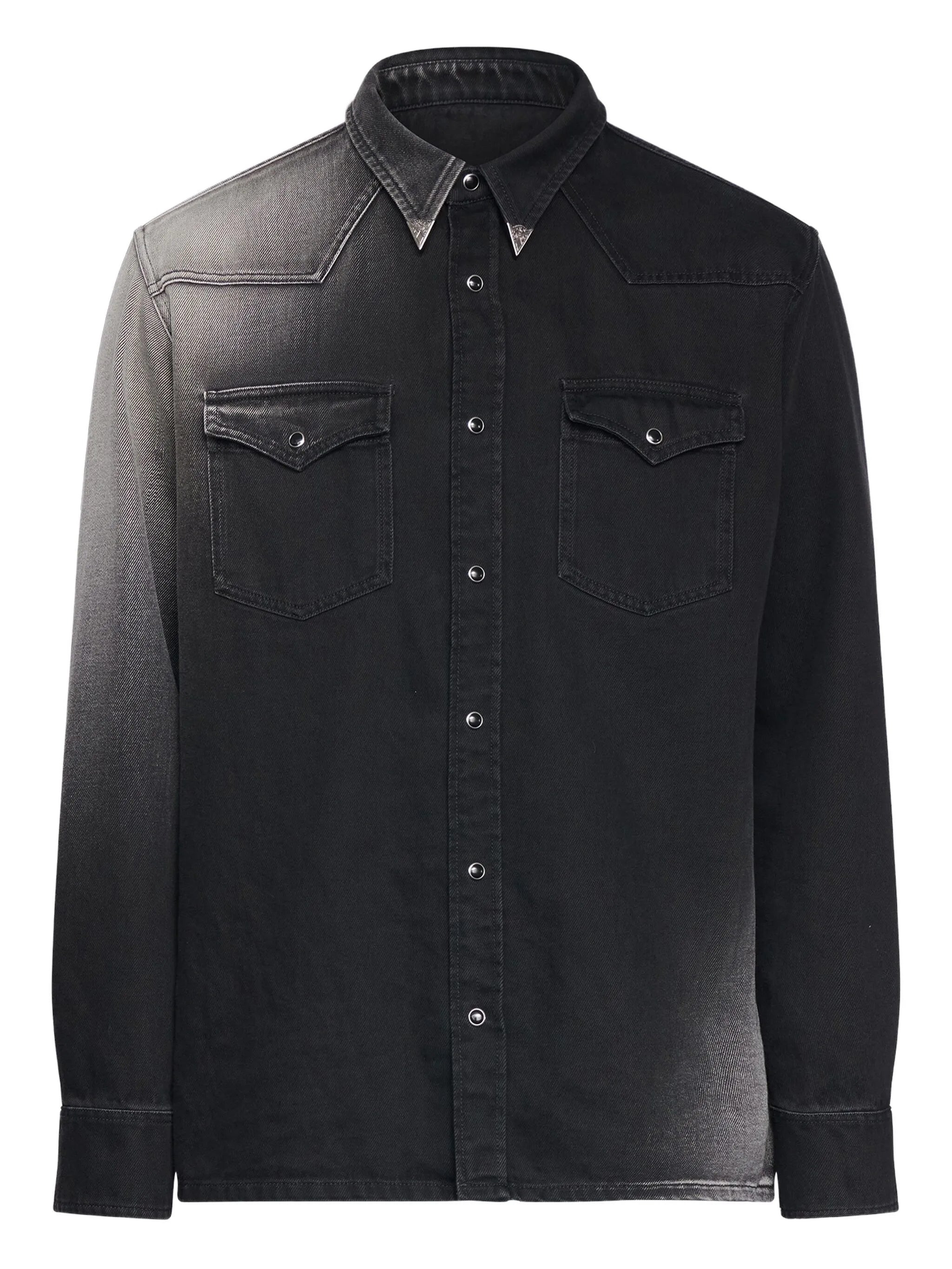 Mm6 Maison Margiela Ombre Denim Shirt - 1