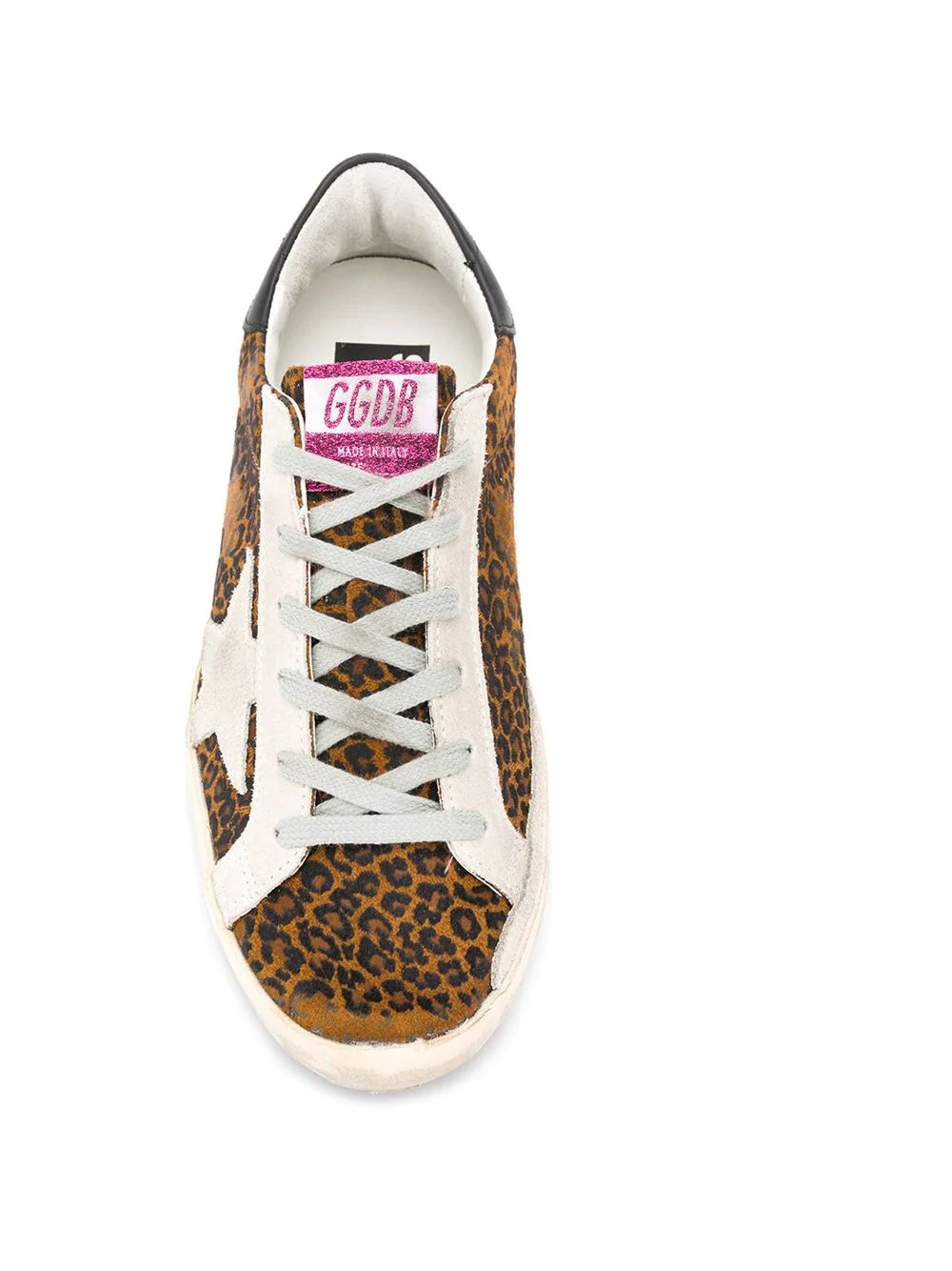 Superstar leopard print sneakers - 4