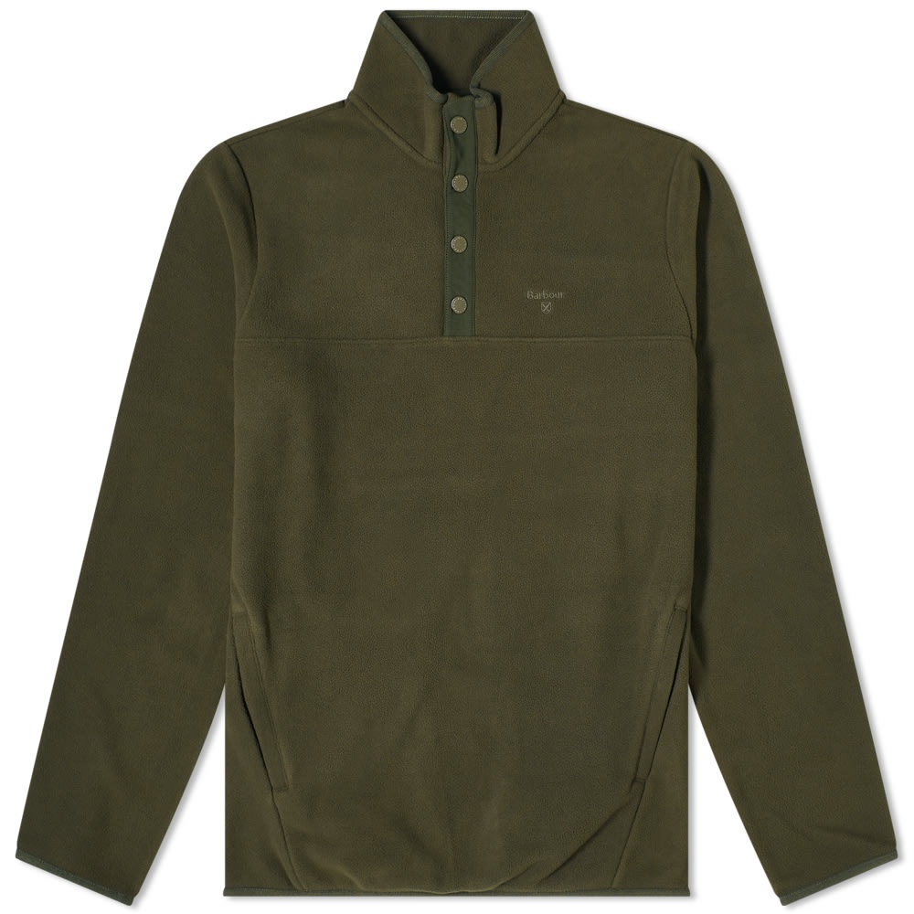 Barbour Essential Fleece Half Snap - 1