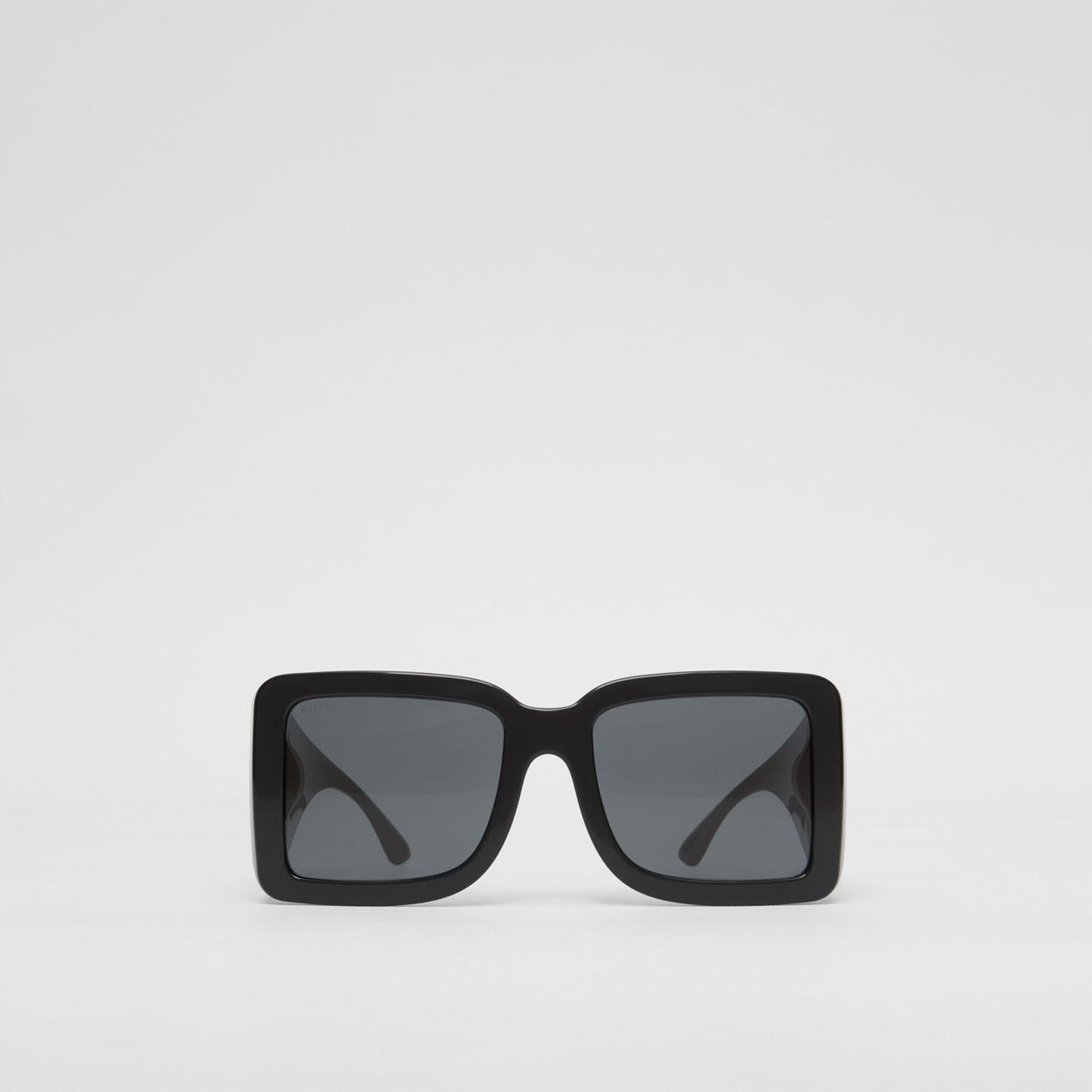 B Motif Square Frame Sunglasses - 1