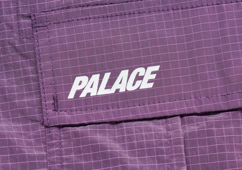 CARGO SHELL SHORTS PURPLE 6