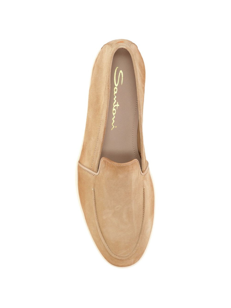 almond suede loafers 4