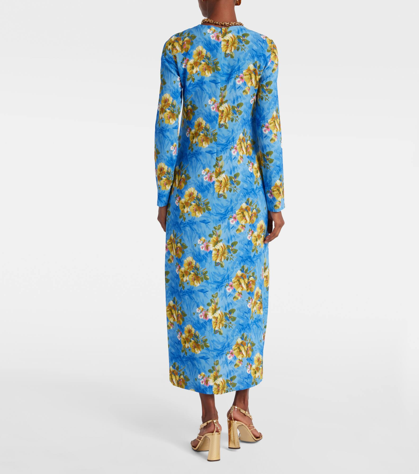 Swing floral maxi dress - 3