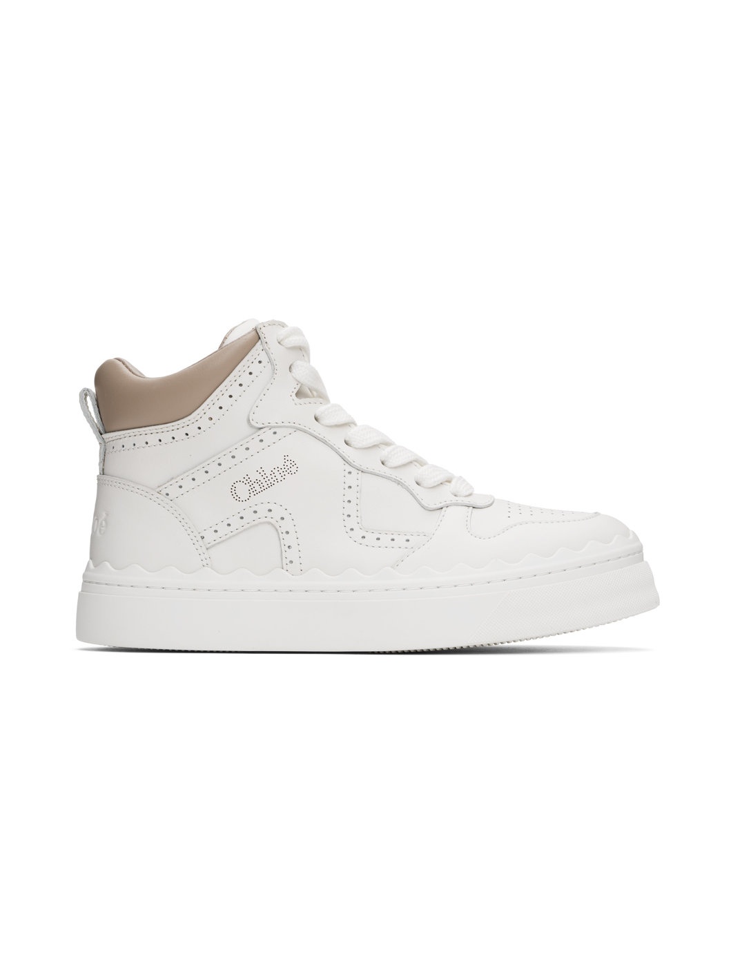 White Lauren Sneakers - 1