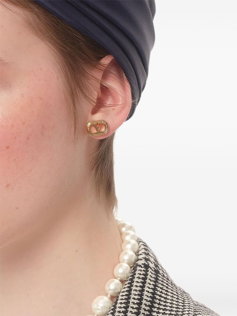 VLogo earrings - 5