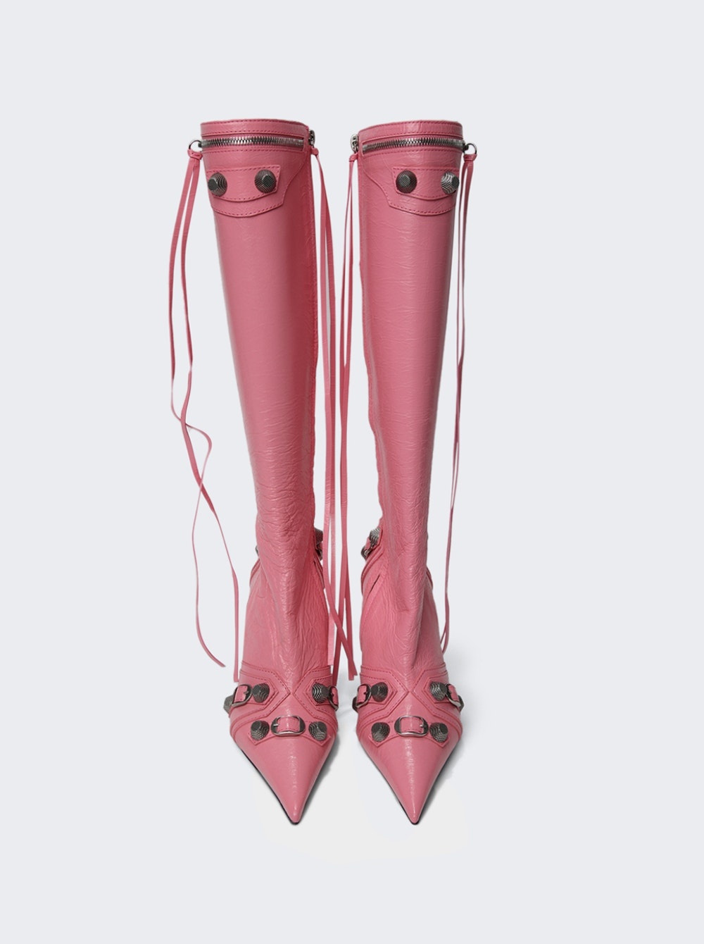 Tall Cagole High Heel Boot Pink - 4