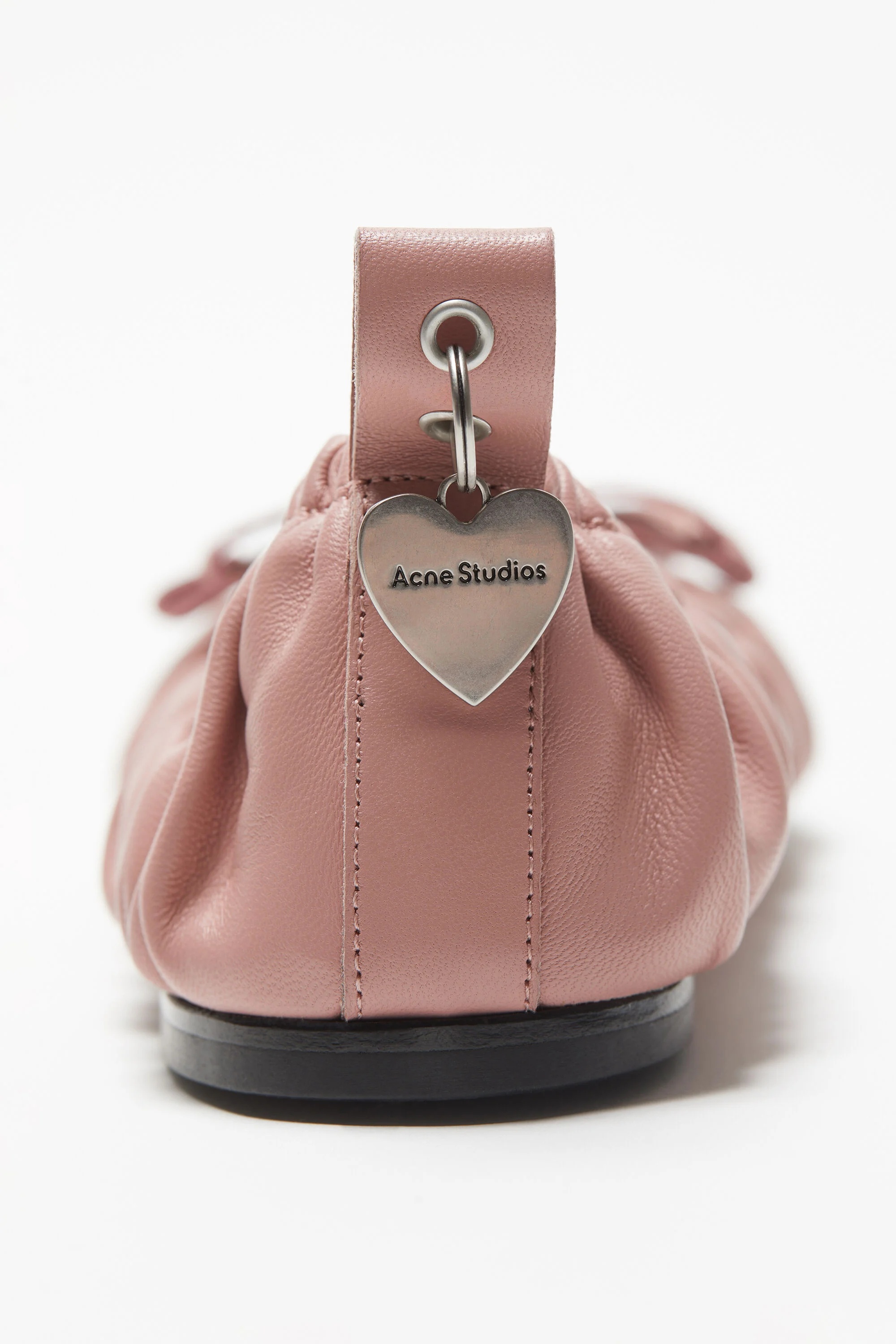 Leather ballet flat - Pink - 4