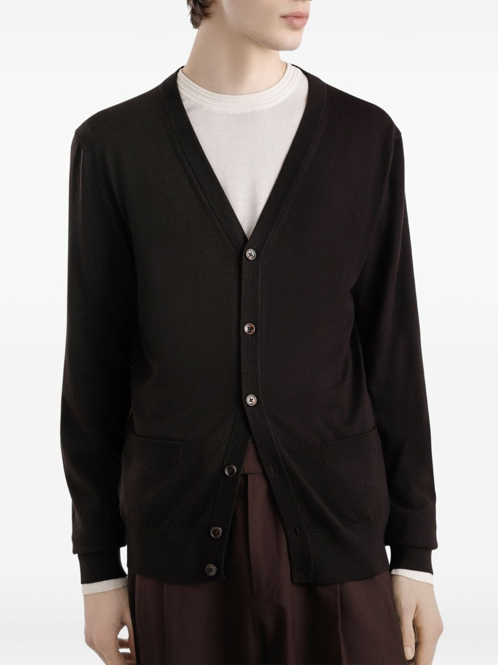button-up cardigan - 5