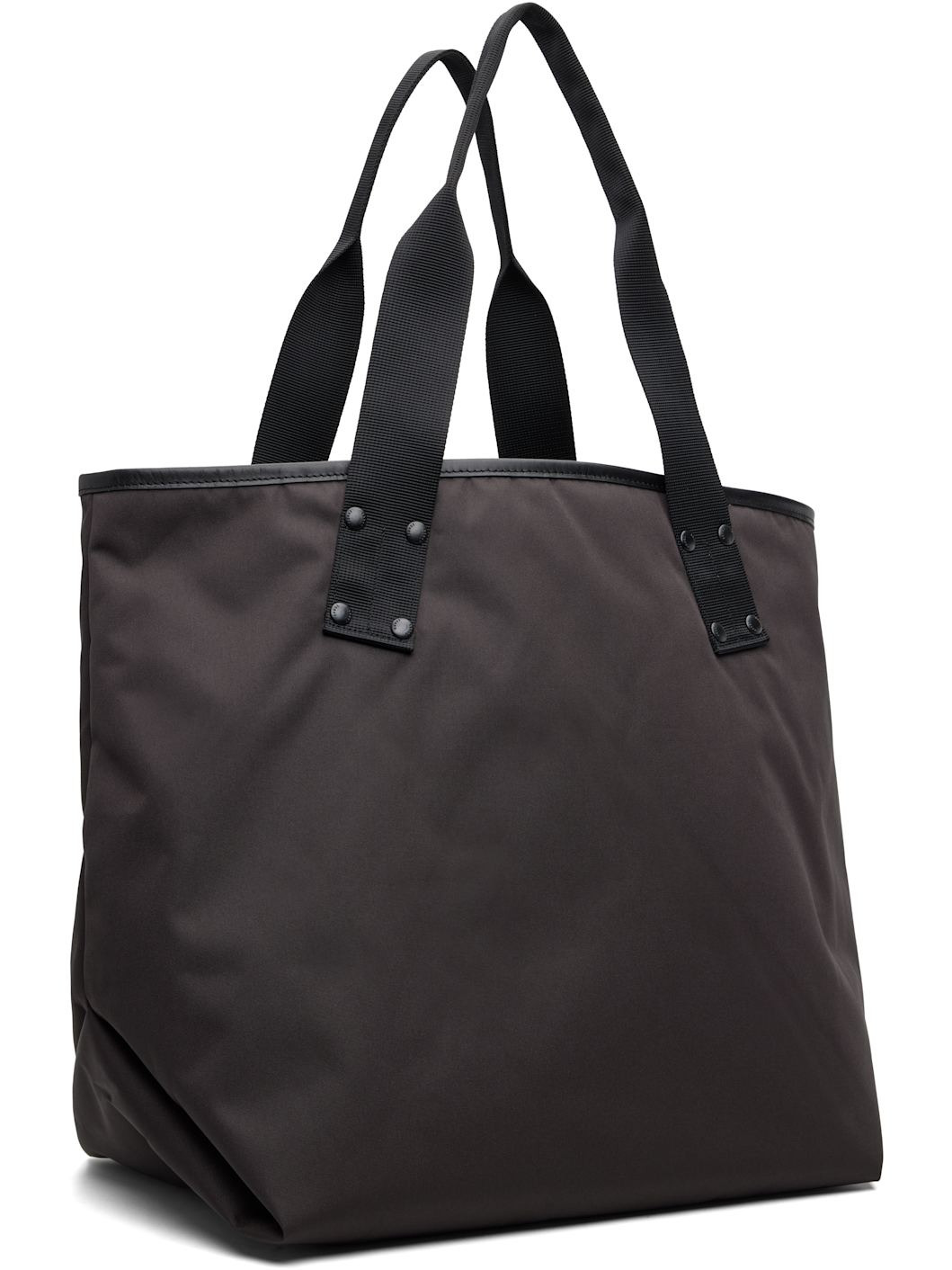 Brown Pocket Large Tote - 3