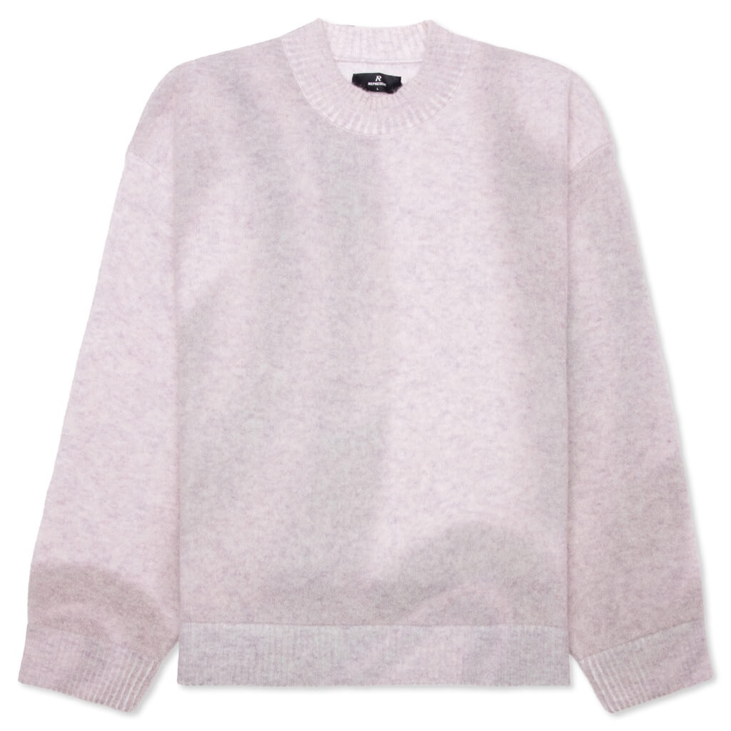 SPRAYED HORIZONS SWEATER - WASHED TAUPE - 1