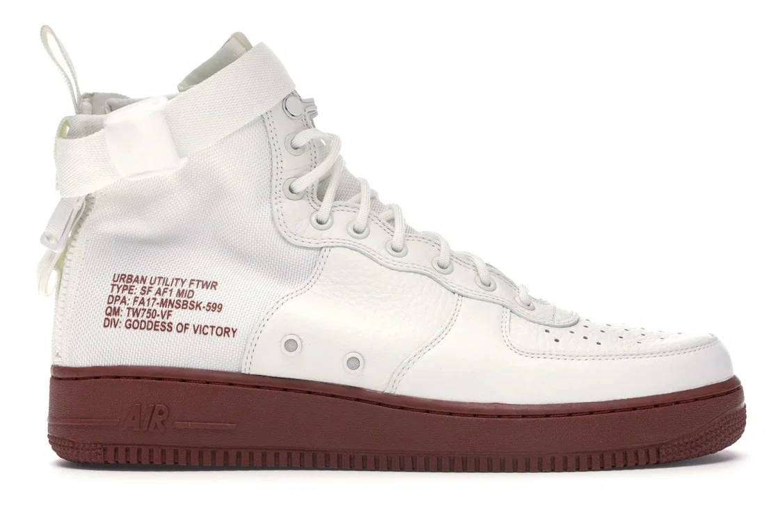 Nike SF Air Force 1 Mid Ivory Mars Stone - 1