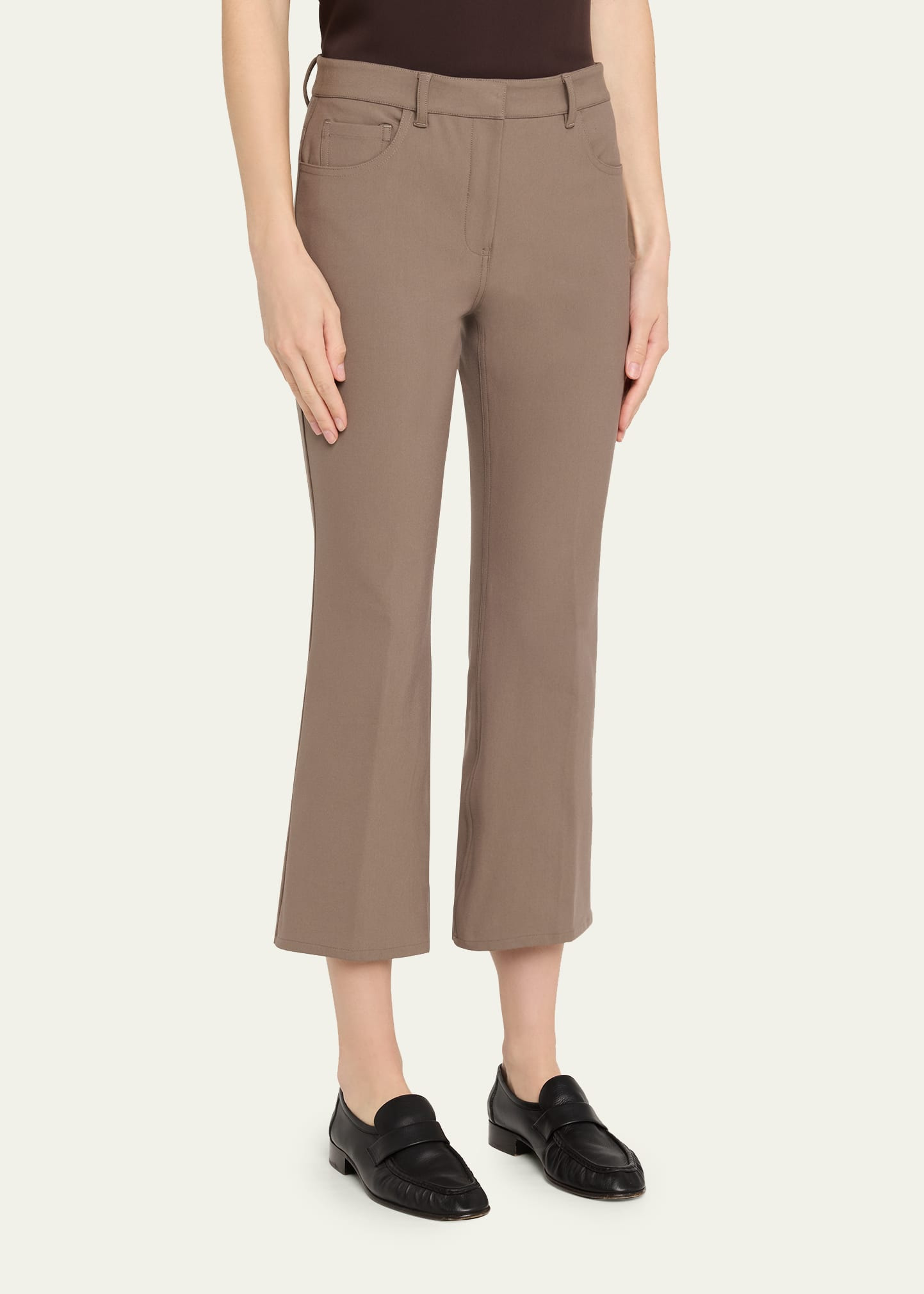Five-Pocket Kick Flare Pants - 4