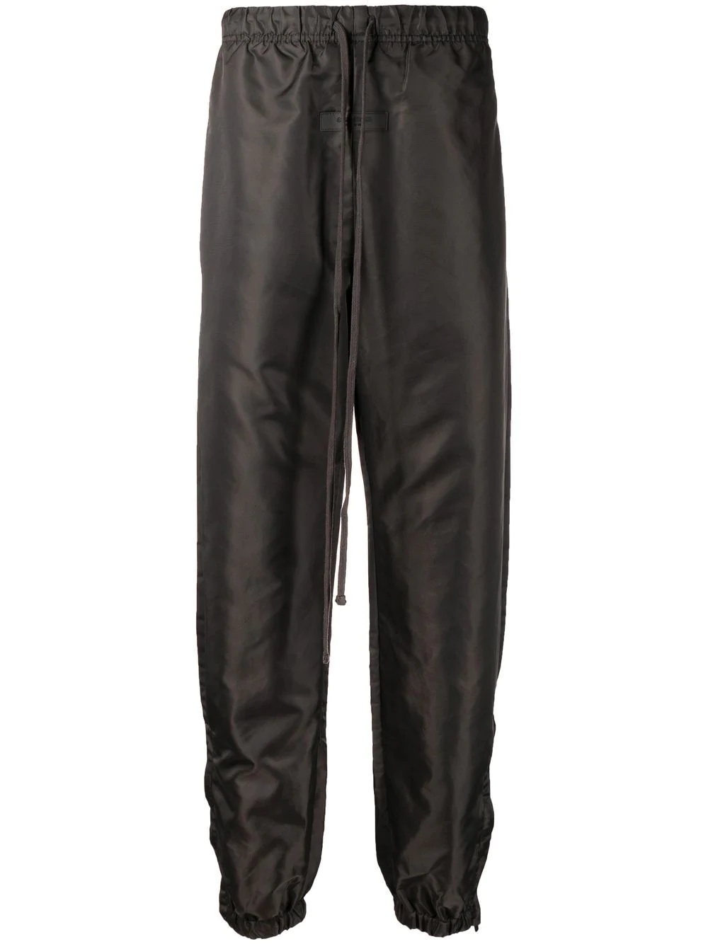 drawstring technical track pants - 1