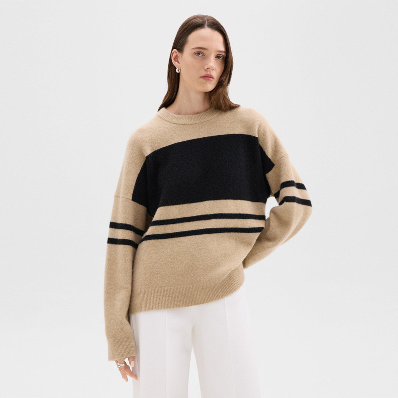 Colorblock Sweater in Astor Wool 2