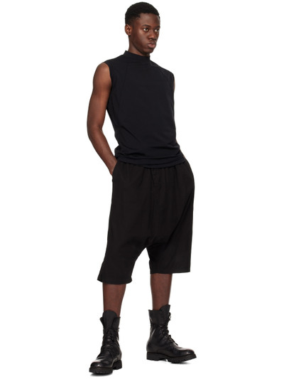 The Viridi-anne Black Drawstring Shorts outlook
