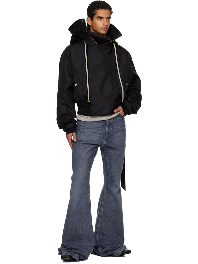 Rick Owens DRKSHDW Black Concordians Cropped Alice Parka outlook