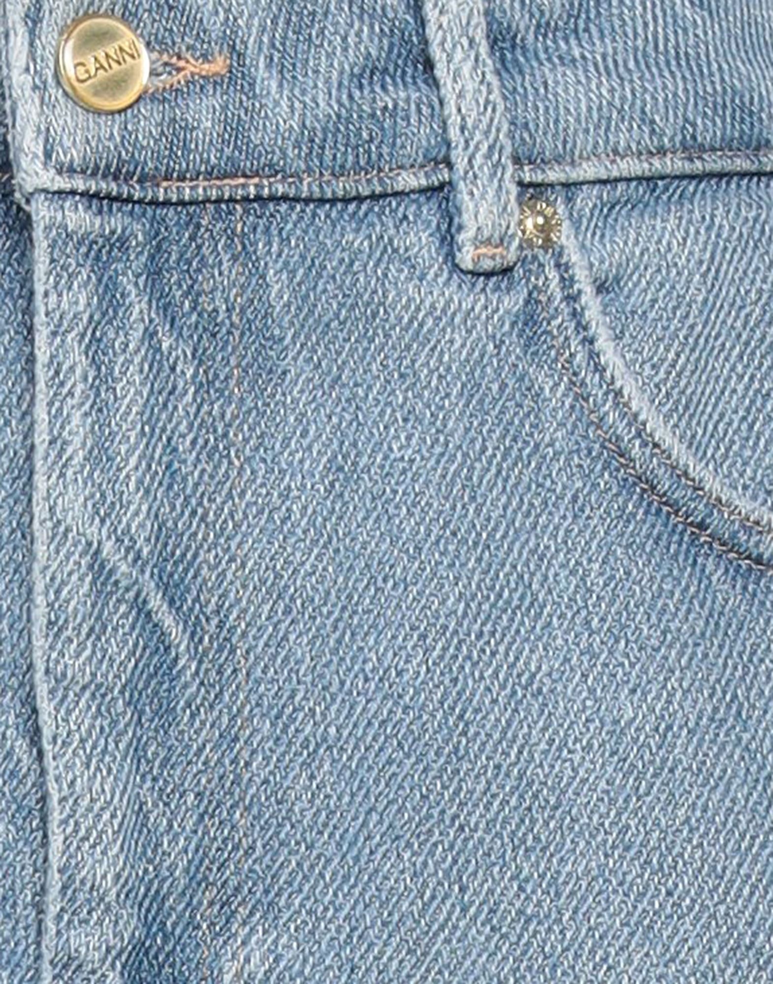 Blue Women's Denim Skirt - 4