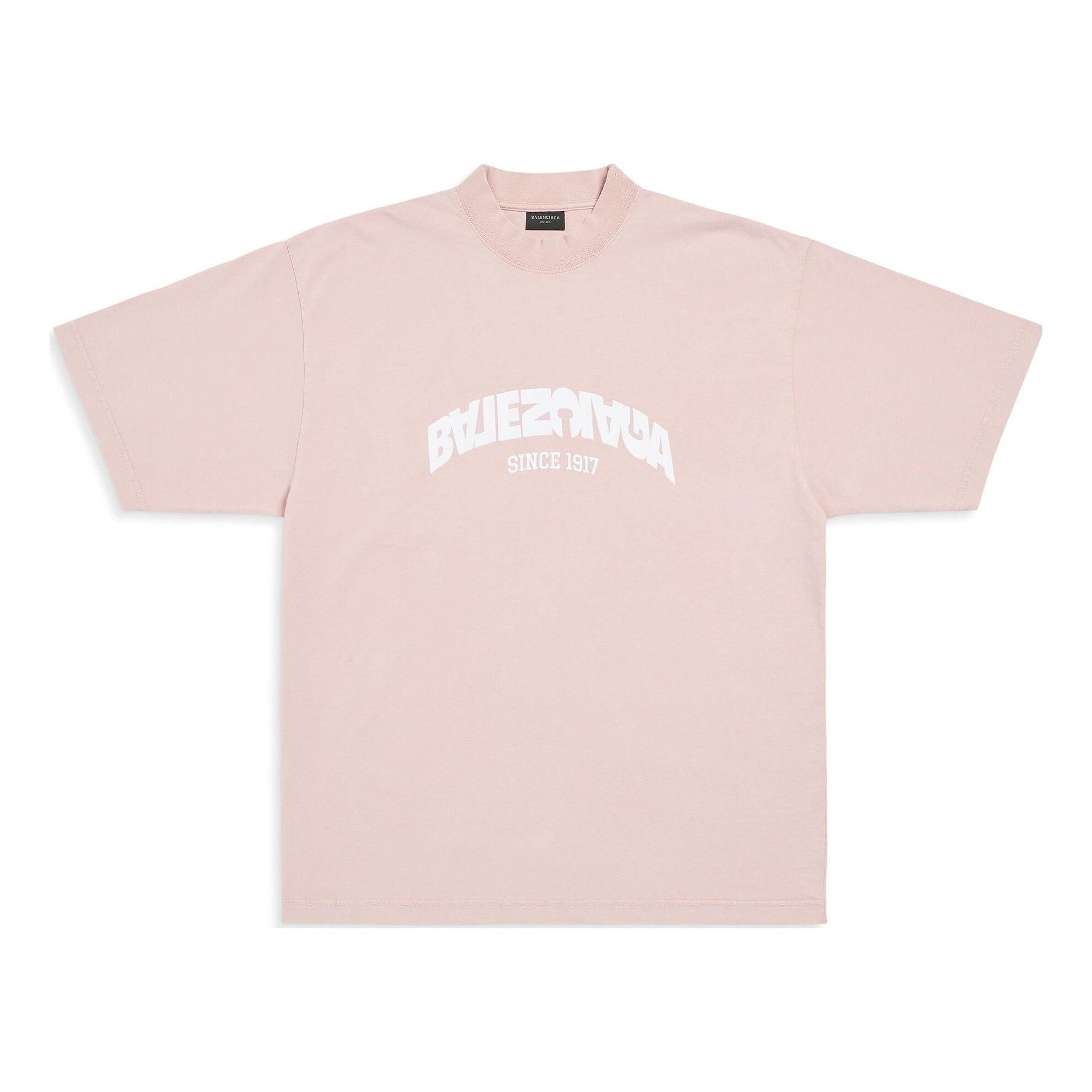 Balenciaga Back Flip T-shirt 'Light Pink' 764235TPVF95708 - 1