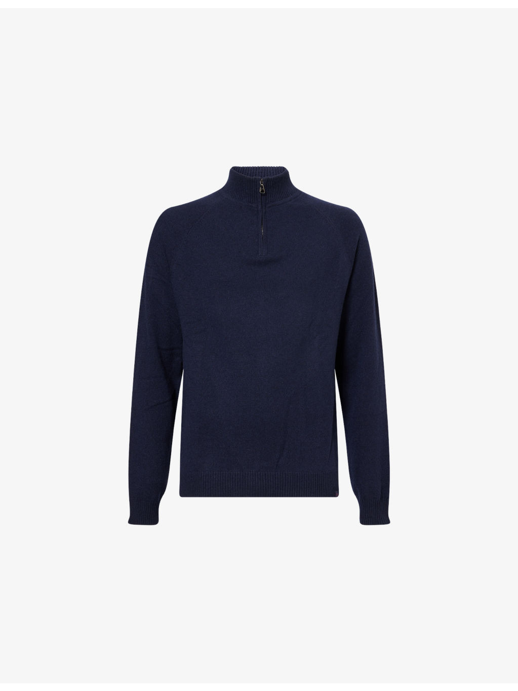 Finley Funnel-Neck Zip-Up Cashmere Jumper - 1