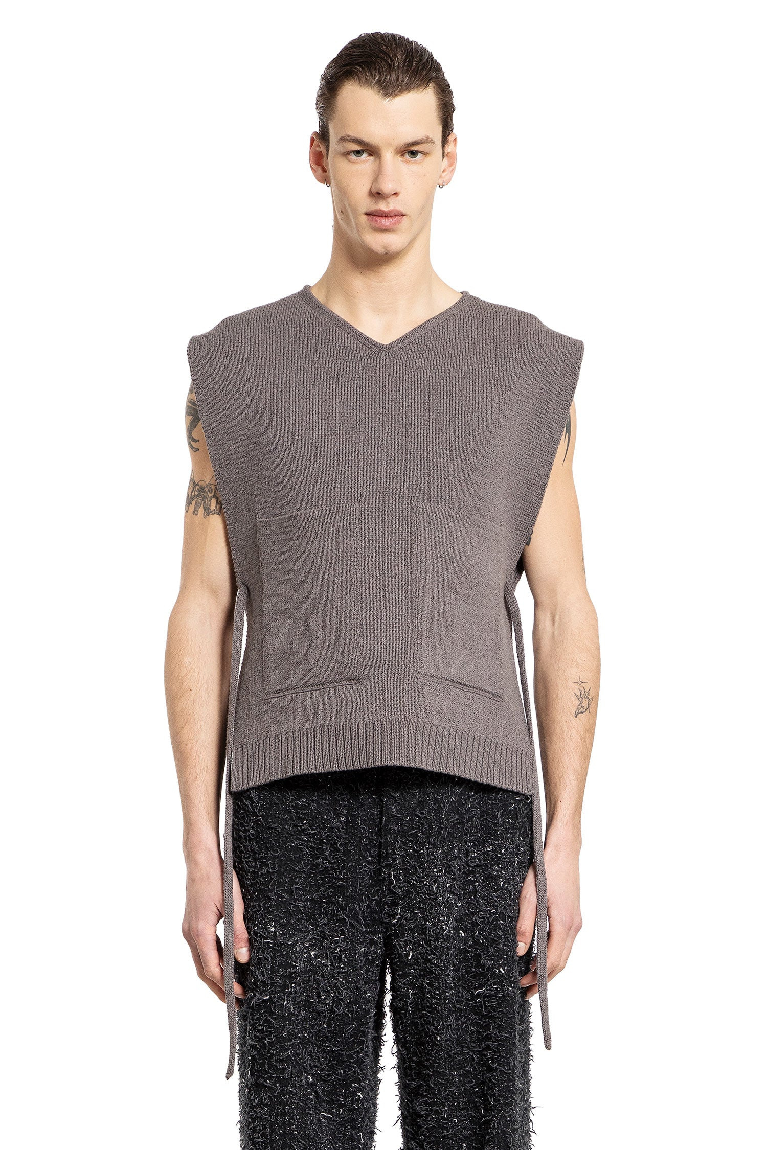 Tape Knit Vest - 1