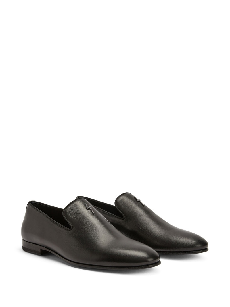 Giuseppe Zanotti leather slip-on loafers outlook