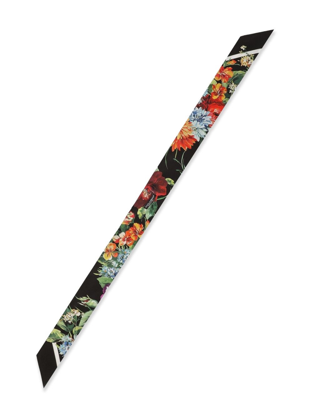floral-print scarf - 2