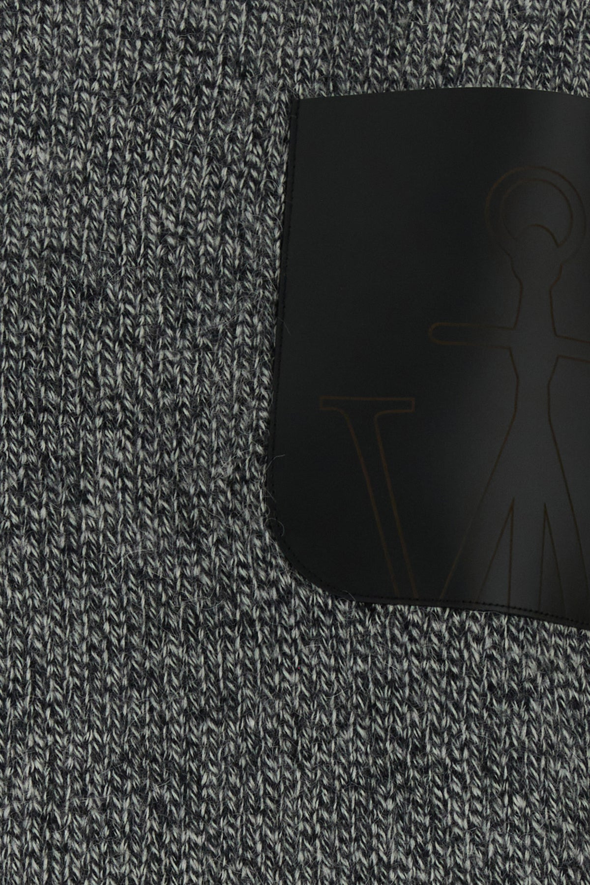 Melange grey wool blend sweater - 3
