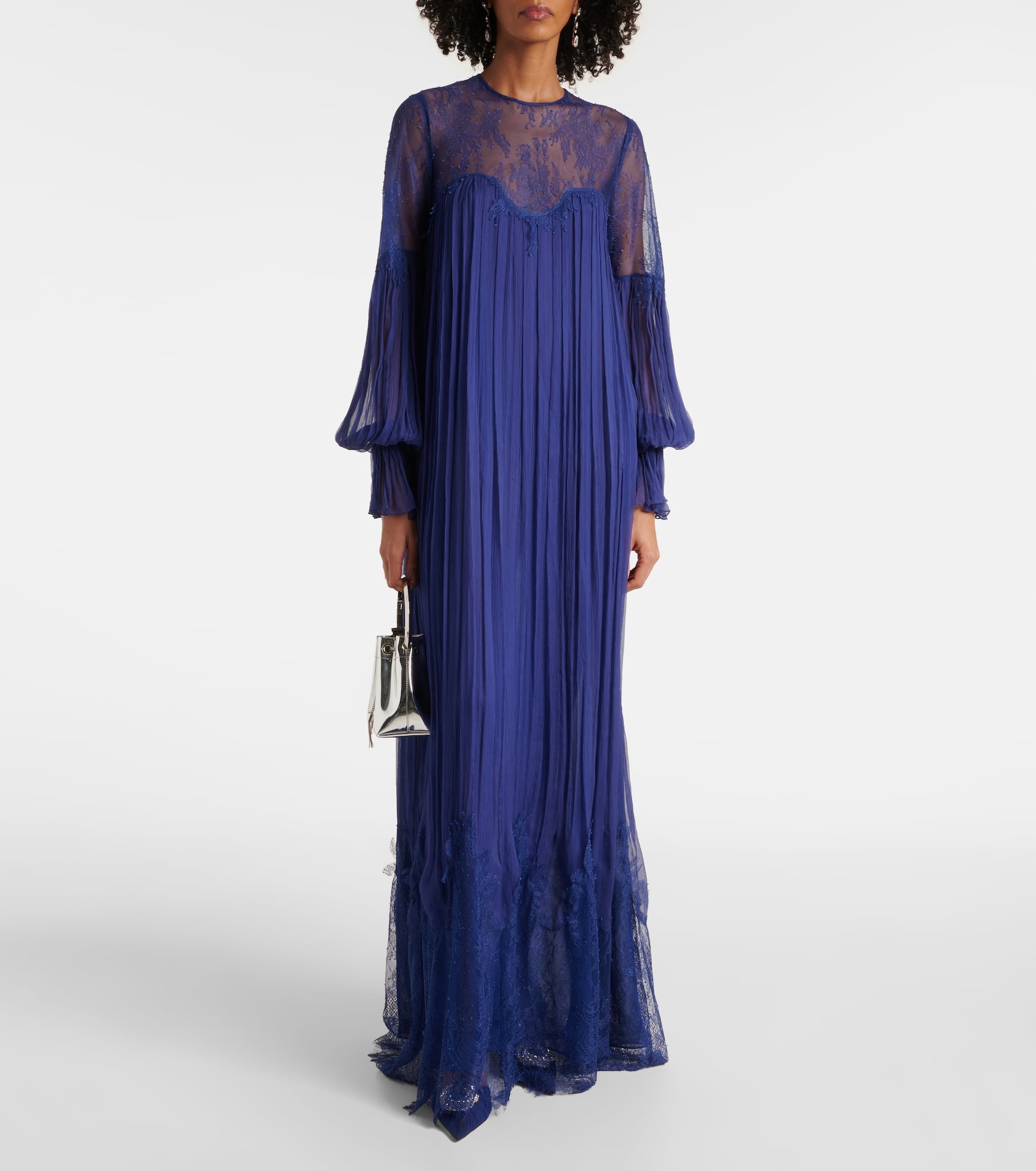 Renia chantilly lace gown - 2