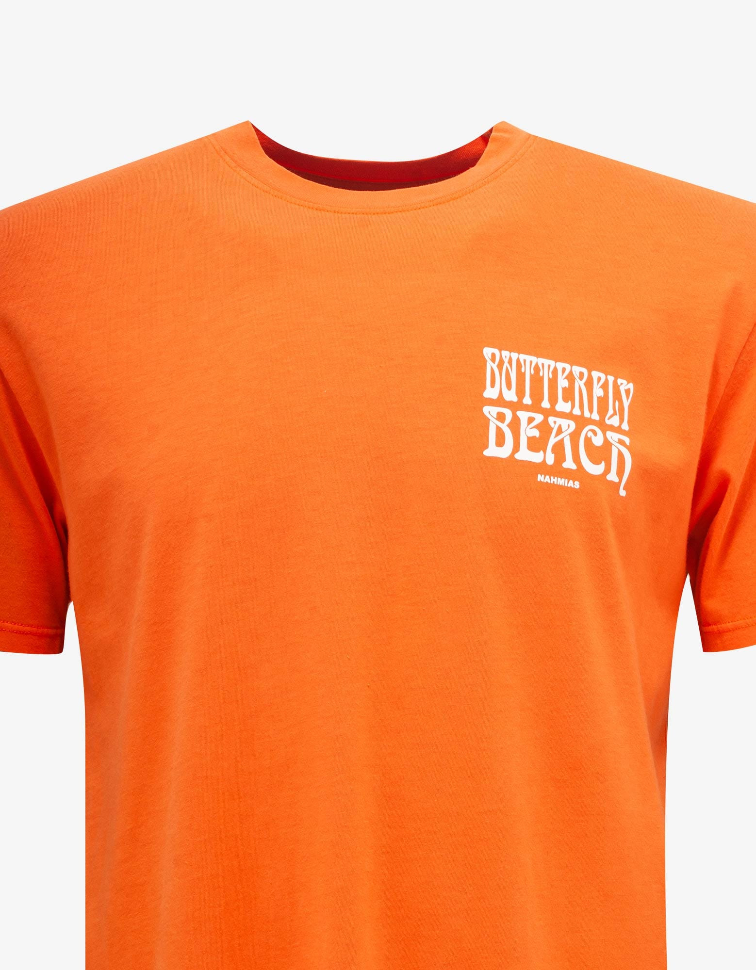 Nahmias Orange Butterfly Beach T-Shirt - 3