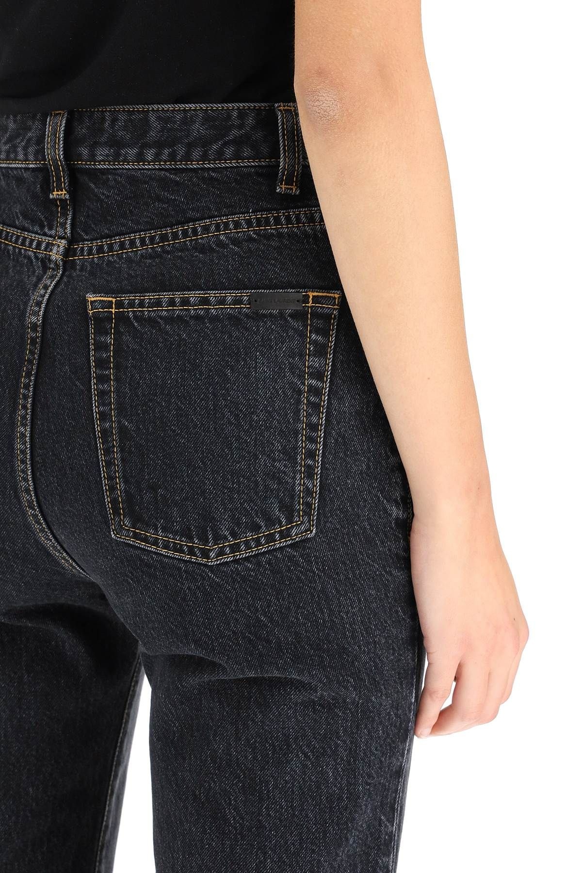 HIGH RISE STRAIGHT JEANS - 5